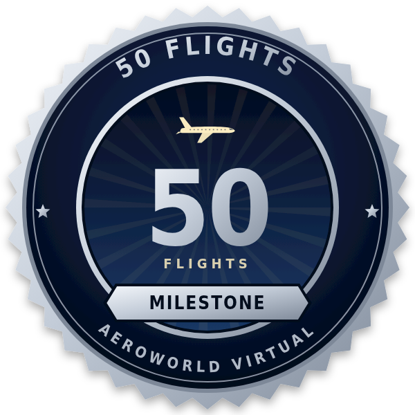 Pilot 50 flights